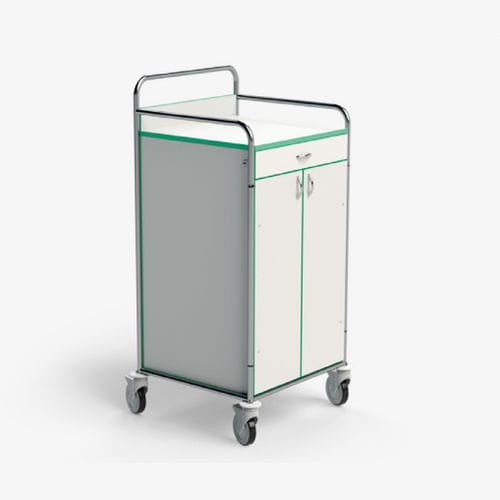 Sackhalterwagen für saubere Wäsche - 251SP-1CSH - Conf Industries - für Kliniken / Transport