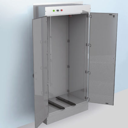 Wandmontierter Transferschleuse - 524D2-2TR - Conf Industries