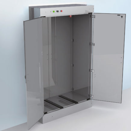 Wandmontierter Transferschleuse - 524I2-2TR - Conf Industries