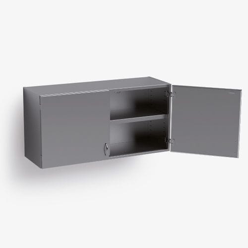 Wandmontierter Schrank - 508-BA - Conf Industries - mit Regal / mit Tür