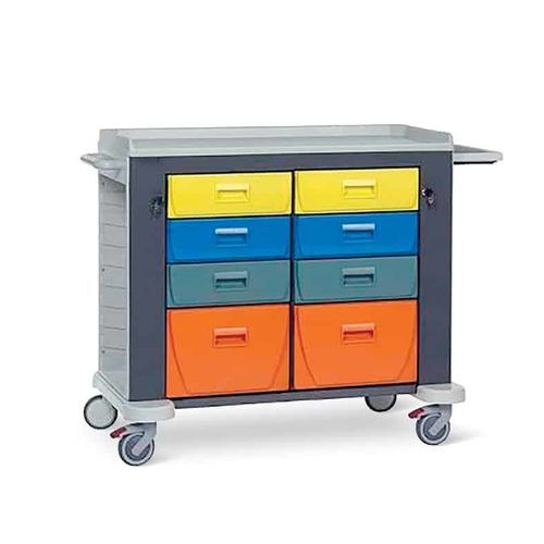 Wagen für Kliniken - Ciclone Large - Conf Industries - für Altenpflege / für Verbrauchsmaterial / Medikamenten