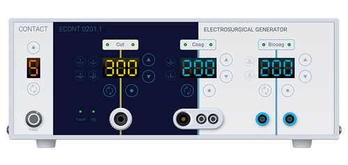 Hochfrequenz-Elektrochirurgiegerät - ECONT 0201.1 - Contact Co. - für monopolares Schneiden / für bipolares Schneiden / für monopolare Koagulation