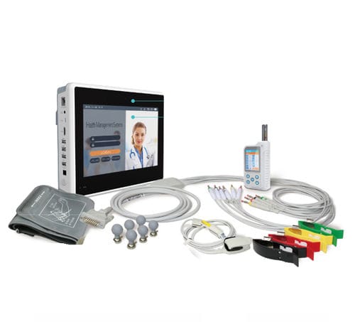 Tragbarer Vitalzeichenmonitor - HMS7500  - Contec Medical Systems - TEMP / EKG / NIBP