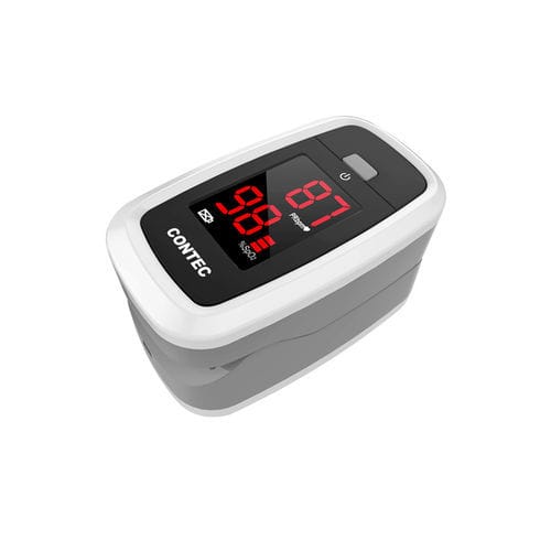 Fingerpulsoximeter - CMS50DL1  - Contec Medical Systems - medizinisch / batteriebetrieben / weiß