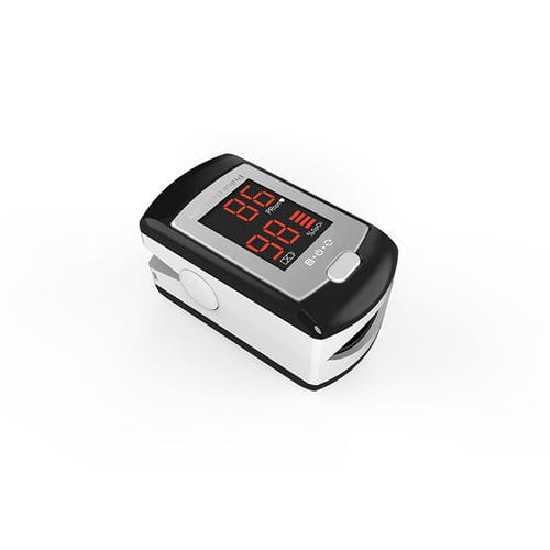 Fingerpulsoximeter - CMS50EL - Contec Medical Systems - medizinisch / batteriebetrieben / schwarz