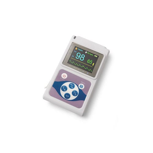 Handgerät-Pulsoximeter - CMS60D  - Contec Medical Systems - medizinisch / für häusliche Krankenpflege / batteriebetrieben