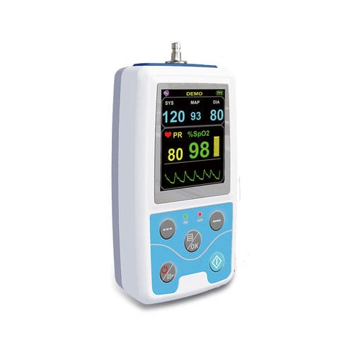 Tragbarer Patientenmonitor - PM50  - Contec Medical Systems - kompakt / Herzfrequenz / Blutdruckmessung