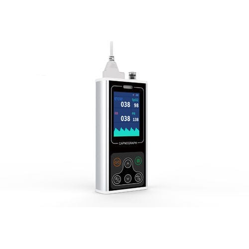 Handgerät-Patientenmonitor - CA10S  - Contec Medical Systems - Atemfrequenz / Herzfrequenz / etCO2