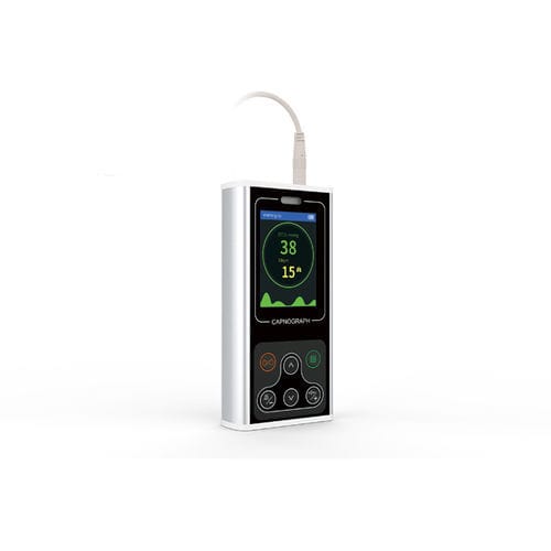 Handgerät-Patientenmonitor - CA20M - Contec Medical Systems - Atemfrequenz / Herzfrequenz / Kapnographie