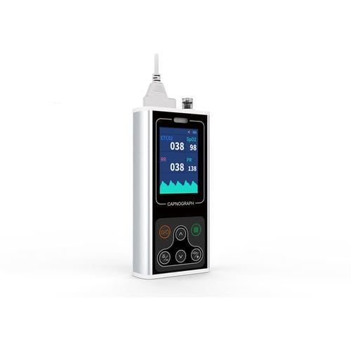 Handgerät-Patientenmonitor - CA10S-VET - Contec Medical Systems - Atemfrequenz / Herzfrequenz / etCO2