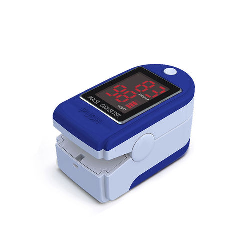 Fingerpulsoximeter - CMS50DL  - Contec Medical Systems - medizinisch / batteriebetrieben / blau