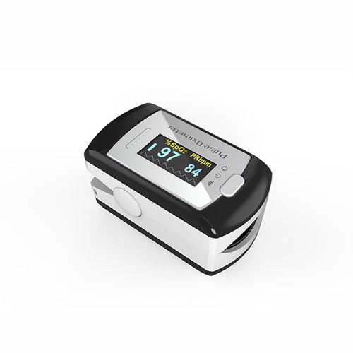 Fingerpulsoximeter - CMS50ED  - Contec Medical Systems - medizinisch / batteriebetrieben / schwarz
