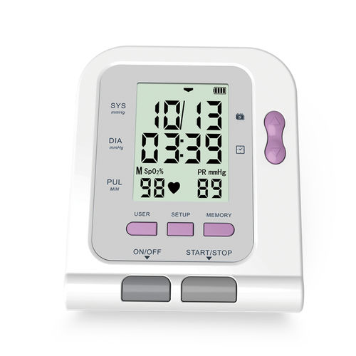 Automatischer Blutdruckmonitor - CONTEC08C - Contec Medical Systems - Tisch / mit Akku / mit Erwachsenenmanschette