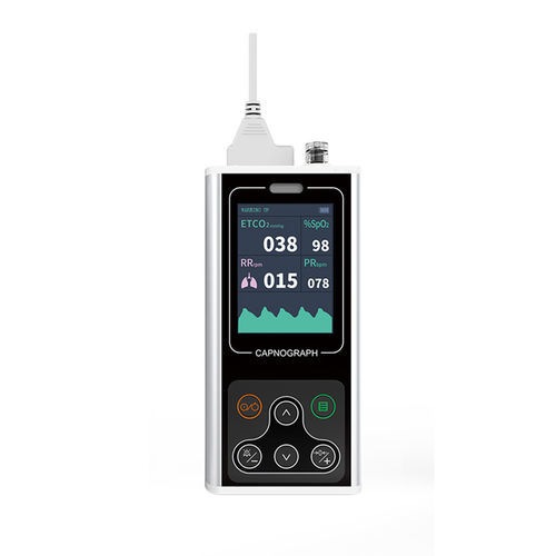 Handgerät-Patientenmonitor - CA10S  - Contec Medical Systems - Atemfrequenz / Herzfrequenz / etCO2