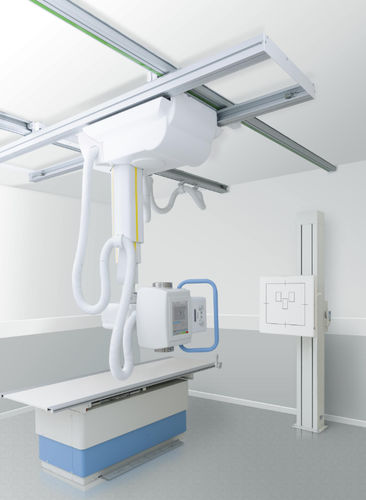 Digitales Röntgensystem - C400 - CONTROL-X Medical - für multifunktionale Röntgenaufnahmen / mit bodenstehendem Bucky / mit Schwenkarm-Säulen