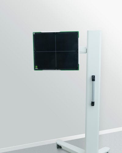Laufraster auf Rollen - CONTROL-X Medical - mit Flachbildsensor