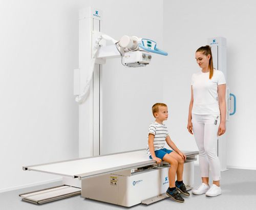 Digitales Röntgensystem - Perform-X F100 - CONTROL-X Medical - für multifunktionale Röntgenaufnahmen / für pädiatrische Röntgenaufnahmen / mit bodenstehendem Bucky