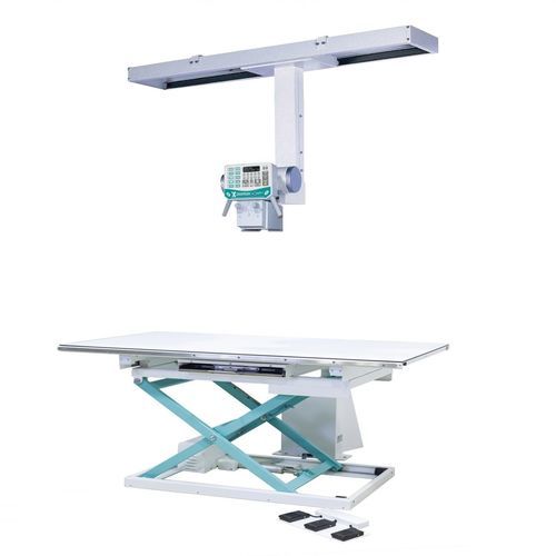 Digitales Veterinär-Röntgensystem - Zoomax Red - CONTROL-X Medical - mit Tisch