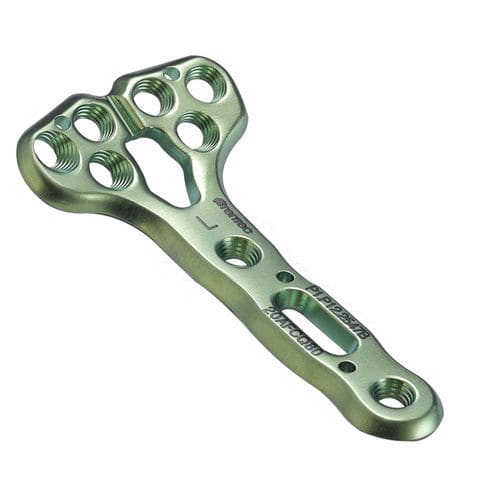 Kompressionsplatte für Radius - Optirad™  - Corentec  - distal / mit Verriegelung / Metall