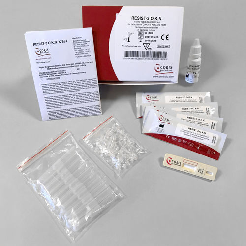 Testkit für Infektionskrankheiten - RESIST-3 O.K.N. K-SeT - Coris BioConcept - Antigene / Klebsiella pneumoniae / NDM