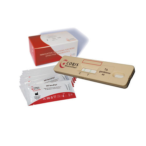 Trypanosomiase-Testkit - HAT Sero K-SeT - Coris BioConcept - Serum / Plasma / Vollblut