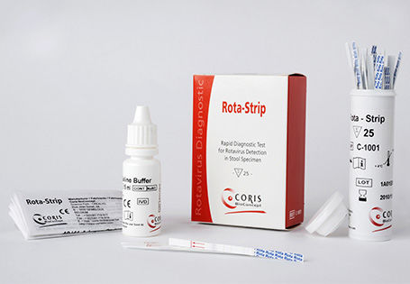 Rotaviren-Testkit - C-1001 - Coris BioConcept - für Magen-Darm-Krankheiten / Antigene / Fäkalien