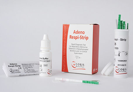 Atemwegserkrankungen-Teststreifen - C-1009 - Coris BioConcept - Adenovirus / Nasen-Rachenraum