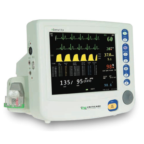 Kompakter Multiparameter-Monitor - nGenuity™ 8100E - Criticare Systems - EKG / RESP / TEMP