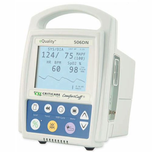 Tragbarer Patientenmonitor - eQuality ™ 506DN - Criticare Systems - kompakt / Herzfrequenz / NIBP