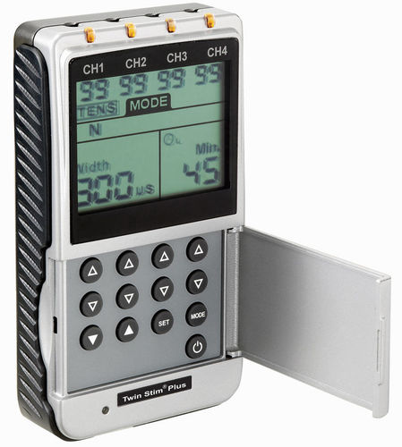 Elektrostimulator - Twin Stim® Plus 2nd Edition - Compass Health Brands - Handgerät / EMS / TENS