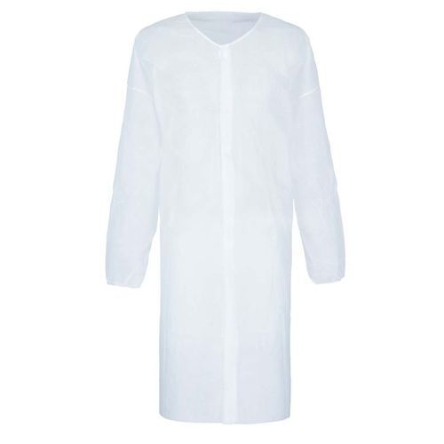 OP-Kittel / unisex - 455/W/L - DACH Schutzbekleidung - L / aus Polypropylen / Einweg