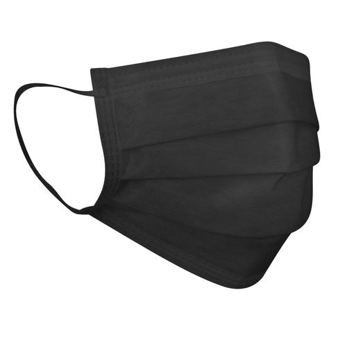 OP-Maske / IIR-Typ - 204 - DACH Schutzbekleidung - Polypropylen / für Erwachsene / schwarz