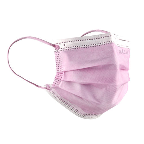 OP-Maske / IIR-Typ - MediClassic  - DACH Schutzbekleidung - Polypropylen / für Erwachsene / rosa
