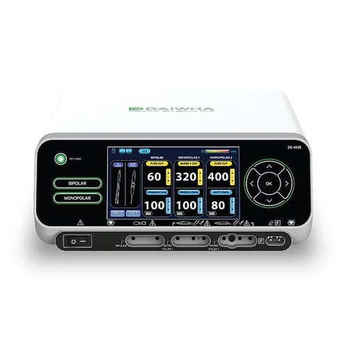Elektrochirurgiegerät für monopolares Schneiden - DE-400E - DAIWHA - für bipolares Schneiden / für monopolare Koagulation / für bipolare Koagulation