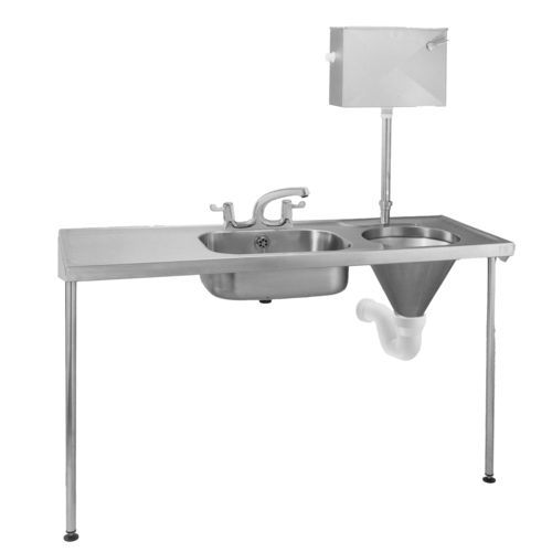 Spüle / Für schmutzigen Hauswirtschaftsraum - Slop Hopper HP40 - DDC - für verschmutzte Hauswirtschaftsräume / für Gesundheitseinrichtungen / für Krankenhaus