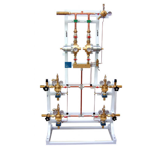 Verteilereinheit für Medizingase / mit hohem Durchsatz - C-2XC2210M-2250M - DELTA P  - automatisch / mit automatischem Kippvorgang