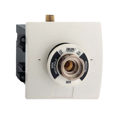 Steckdose für medizinische Gase - UNI 9507 - DELTA P 