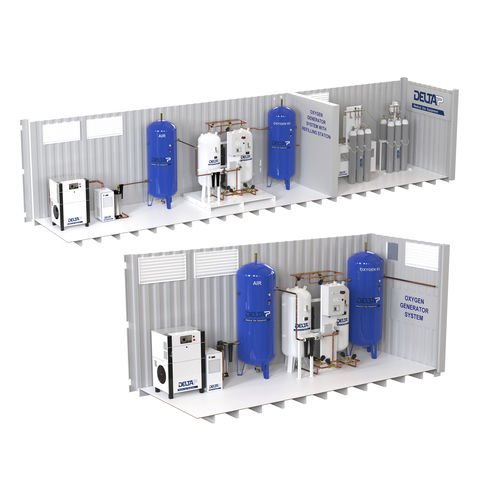 Sauerstoff-Sauerstoffgenerator - DELTA P  - mit Flaschenabfüllsystem