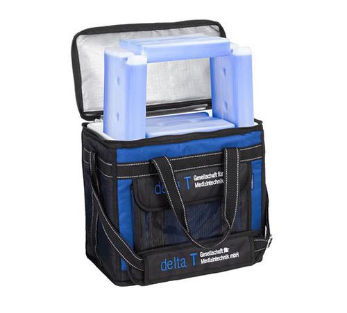 Tasche für biologische Proben - B 1002 16 - delta T - Gesellschaft für Medizintechnik - Schulterriemen / isotherm