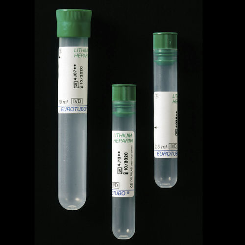 Labor-Probenahmeröhrchen - 601802 - Deltalab - zylinderförmig / Blut / Polypropylen