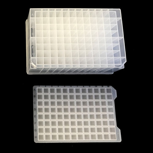 Mikroplatte für PCR - 900198 - Deltalab - 96 Well / 12 Mulden
