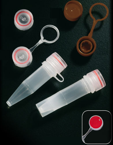 Stopfen für Mikroröhrchen - 409007.N - Deltalab - Einschraub / Polypropylen