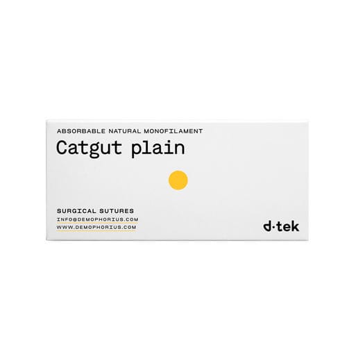 Resorbierbarer Nähfaden - CP - Demophorius Healthcare - Allgemeinchirurgie / ophthalmische Chirurgie / uro-gynäkologische Chirurgie