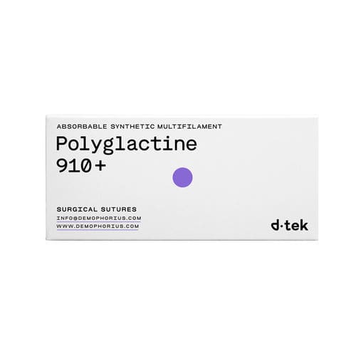Resorbierbarer Nähfaden - PGLA - PLUS - Demophorius Healthcare - Allgemeinchirurgie / Plastische Chirurgie / uro-gynäkologische Chirurgie