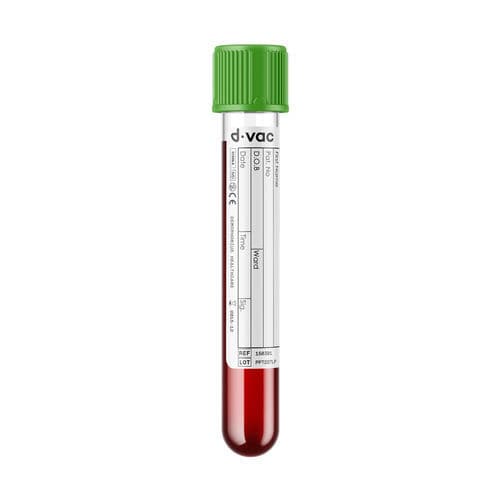 Labor-Probenahmeröhrchen - PHS - Demophorius Healthcare - zylinderförmig / Plasma / Vollblut