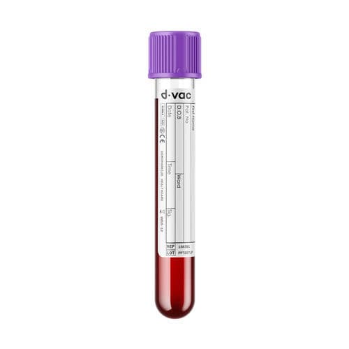 Labor-Probenahmeröhrchen - PED - GED - Demophorius Healthcare - zylinderförmig / Blut / Kunststoff