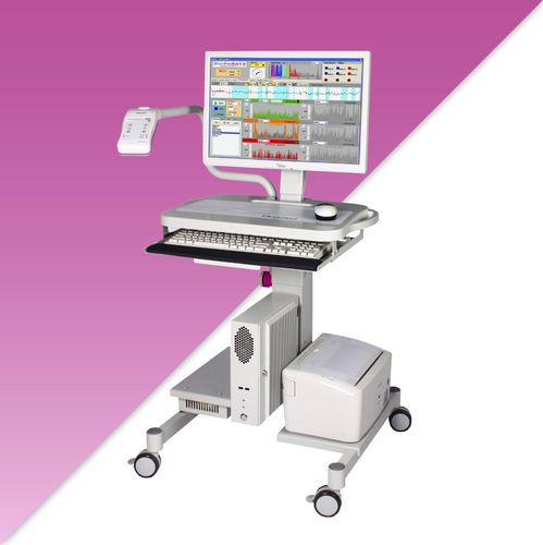 EEG-System / 4 Kanäle - BFB - DEYMED Diagnostic - 2 Kanäle / mit Neurofeedback-Auswertung / mit Rollgestell