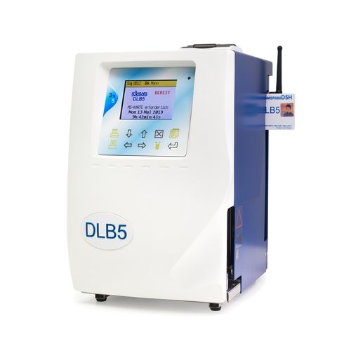 Automatisches biochemisches Analysegerät - DLB5 - Dialab  - für Veterinärmedizin / Tisch / Blut