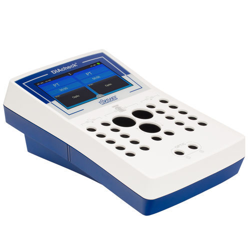 Halbautomatischer Gerinnungsanalysator - DIAcheck C2 - Dialab  - 2 Kanäle / chromogen / PT