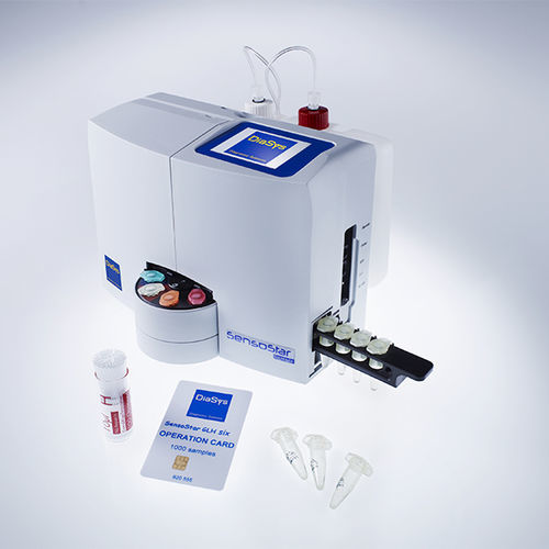 Automatischer Blutzucker-Analysator - SensoStar GLH six - DiaSys Diagnostic Systems GmbH - Hämoglobin / Hämatokrit / Laktat